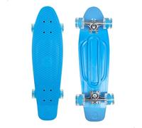 COLORBABY CB Riders, Monopatín, Patinete Skate, Color Azul, 71 x 20 cm, Eje Aluminio, Skateboard niño, Tabla con 4 Ruedas PU, Peso máximo 100 kg, Regalo 6 años (47197)