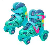 COLORBABY CB Riders, Patines en línea Infantiles, 4 Ruedas, Ajustables, Talla 27-30, Diseño Monstruos, Ajuste Seguro y cómodo, Freno Trasero de Seguridad, Optimos para Principiantes, 3 años (47551)