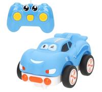COLORBABY C'Baby Coche teledirigido bebé, Cochecito Azul con Mando, Luces, Sonido, Coches de Carreras, Juguetes niños +18 Meses, Pilas AA (no Incluidas) (39578)