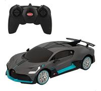 ColorBaby - Coche teledirigido Bugatti Divo Gris, Escala 1:24, diseño Especial y Elegante, Coches de Carrera para niños y Adultos, Juguetes a radiocontrol (46985)