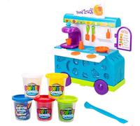 Colorbaby Cra-Z-Art - Juego de plastilina c/Food truck moldes y accesorios, 47099