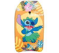 COLORBABY Disney Stitch Bodyboard Infantil 82x45x5 cm, diseño Tropical en Espuma Ligera y Resistente, Ideal para la Playa y la Piscina (77630)