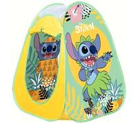 COLORBABY Disney Stitch Tienda de campaña Pop-up Infantil 75x75x90 cm con Bolsa de Transporte, Diseño Plegable para Interior y Exterior (48437)