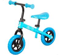 ColorBaby EVO - Bicicleta sin Pedales, Colro Azul, 63x36x50 cm, Máx. 20 kg, Bici de Equilibrio, 2 Ruedas de Goma, Manillar y sillín Regulables, Altura Ajustable, para niños a Partir 2 años (54331)