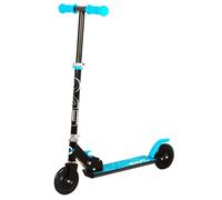 ColorBaby EVO Patinete 2 Ruedas Plegable, Color Azul, Manillar Ajustable 3 Alturas, Freno Trasero, ABEC-5, Tamaño 65x32x76 cm, Peso máx. 50 kg, Juguetes niños 5 años, Patinetes Infantiles (54342)