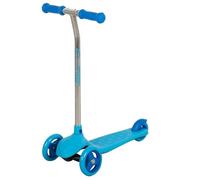 ColorBaby EVO Patinete 3 Ruedas, Color Azul, Base y puños Antideslizantes, Freno Trasero, Mide 54x33,5x65,5 cm, Peso máx. 20 kg, Juguetes niños 2 años, Patinetes Infantiles (54332)