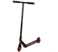 ColorBaby EVO Patinete Infantil 2 Ruedas, Negro y Rojo, Freno Trasero, ABEC-7, Base Antideslizante, Tamaño 62x45x79 cm, Peso máx. 100 kg, Juguetes niños 6 años, Patinetes Infantiles (54345)