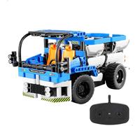 ColorBaby iM.Master Juego construcción, Camión teledirigido hormigonera 2 en 1, 394 Piezas, Radiocontrol 2.4 GHz, Tambor Giratorio, Diseño Robusto, Montaje Stem fácil y Divertido (85452)