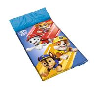 COLORBABY La Patrulla Canina Saco de Dormir, Azul, 140x60 cm, Chase, Rubble, Marshall, Skye, Licencia Oficial, Bolsa Transporte con cordón, Ligero y Suave, Acampada niños, +3 años (39756)