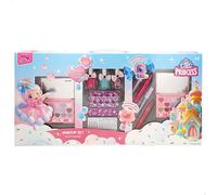 COLORBABY Mega Set Maquillaje Infantil Little Princess, con Doble Paleta con Espejo, pintauñas, Brillos, perfiladores, Pegatinas y Accesorios, Desde 5 años (74209)