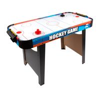 COLORBABY - Mesa de aire hockey eléctrico 121x61x75 cm, tamaño grande, juego de competición para 2 jugadores, marcadores manuales juguete recreativo infantil, recomendado +6 años