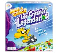 ColorBaby Mikecrack, Juego de Mesa Los Cristales Legendarios, 2-4 Jugadores, Cristal Legendario, Mike, Exe, Diamantito, Juegos para niños a Partir de 6 años, Diversión en Familia (48418)