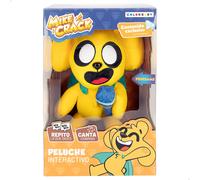 COLORBABY Mikecrack Peluche oficial, Perro Mike, Con música, Grabación y reproducción de voz, Juguete personaje YouTube, 29 cm, Canta "Chocolate con Almendras", Repite lo que dices (85423)