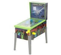 ColorBaby Minecraft Mini Pinball Arcade de Mesa, Luces y Sonido, Dibujos Animados, Juegos de Mesa, Juguetes Retro, Juguete coleccionismo, Recomendado Adultos y niños +3 años (77712)