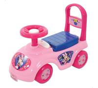 COLORBABY Minnie Correpasillos bebé, 43x21x37 cm, Máx. 15 kg, 4 Ruedas de Goma antipinchazos, Incluye bocina, Teléfono de Juguete, Asiento abatible para almacenaje, Juguetes bebés +1 año (77745)