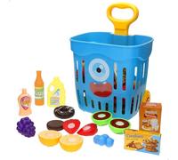 ColorBaby- My Home Carro de la Compra Juguete, Color Amarillo (47956)