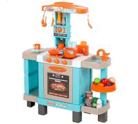 ColorBaby 47967 My Home Cocina Juguete, 78x28x87 cm, Luz y Sonido, con Accesorios para cocinar, Alimentos, Horno, Estantes, Fregadero, Cocinita Infantil, Cocinitas Infantiles, Cocinas para niños, +3