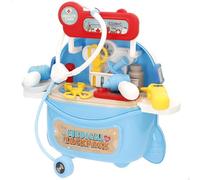 COLORBABY My Home Mochila Doctor Infantil 3 en 1, Mide 31x20x33 cm, Accesorios de Juguete, Consulta médica niños, Maletín médico, Juguete simbólico, Juego de imitación, Regalos niña 3 años (39559)