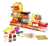 ColorBaby My Home Supermercado de Juguete, con Caja registradora, luz y Sonido, Medidas 39x10x21 cm, Incluye Accesorios, Tienda Infantil, Juego Educativo para niños +24 Meses (39550)