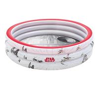 Colorbaby Piscina Hinchable Infantil Star Wars Redonda 152 x 30 cm Estructura 3 Anillos Vinilo Resistente
