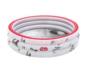 Colorbaby Piscina Hinchable Infantil Star Wars Redonda 152 x 30 cm Estructura 3 Anillos Vinilo Resistente