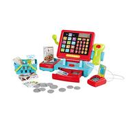 COLORBABY PLAY Caja registradora táctil eléctrica, Con luz y sonido, Accesorios incluidos, Juguete de imitación, Juguetes de supermercado, Juego de rol, Pilas incluidas, +3 años (44585)
