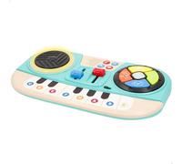 ColorBaby Play Teclado electrónico Infantil, Teclas de Piano, Disco Giratorio, Botones de Cambio, con Sonidos y melodías, Luces y Efectos interactivos, Incluye 2 Pilas AAA, Desde 12 Meses (39605)