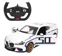 COLORBABY RASTAR Coche teledirigido BMW 3.0 CSL, Licencia Oficial, Escala 1/14, 2.4 GH.z, 6 direcciones, Funciona con Pilas, Coches teledirigidos, Juguetes a Partir de 6 años (41289)