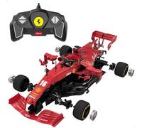 COLORBABY RASTAR - Coche teledirigido F1 2021 Ferrari SF1000, Coche de carrera rojo, Juguetes para niños y para adultos, coches teledirigidos de carreras Fórmula 1, Vehículo radiocontrol (46982)