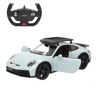 ColorBaby RASTAR Coche teledirigido Porsche 911 Dakar, A Escala 1:14, con Luces Delanteras, Puertas de Apertura Manual y portaequipajes, 6 Funciones, Licencia Oficial, A Partir de 6 años (41327)
