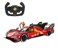 ColorBaby Rastar Ferrari 499P Le Mans Coche RC 1:14 con 6 Funciones y Mando, diseño Deportivo y detallado, Ideal para Fans de Ferrari y coleccionistas, radiocontrol eléctrico (41288)