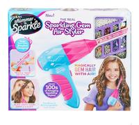 ColorBaby Shimmer N Sparkle Aplicador de Gemas para el Pelo, Máquina inalámbrica y Recargable, Incluye 600 Gemas de Colores, 8 peines pequeños, Pegatinas, Juguetes de niña, +8 años (47912)