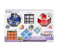 ColorBaby Smart Theory - Set 6 Cubos mágicos, 2 Rompecabezas Snake, 1 Cubo Espejo 3D y 3 clásicos, Juego para niños, Juguete Infantil, Regalo para Toda la Familia (47419)