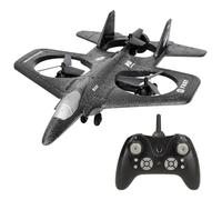 ColorBaby Speed & Go Dron avión de Combate teledirigido, luz, 80 m, Tiempo Vuelo 6 min, Ajuste dirección, 2.4 GH.z, Giro 360 Grados, Auto Return, Aviones Combate, RC, Vehículos radiocontrol (47354)