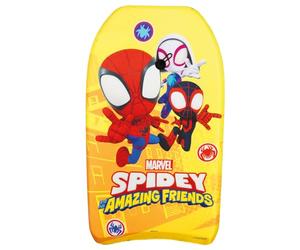 COLORBABY Spidey y su superequipo - Tabla de Bodyboard niño, 82x45x5 cm, Diseño de superhéroes, Natación niños, +3 años, Tablas de Surf para niños,Marvel, Licencia Oficial (77628)
