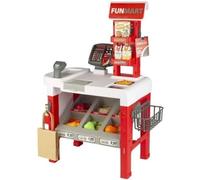 ColorBaby Supermercado Juguete, Juguete Infantil supermercado, Supermercado con luz y Sonidos, Incluye 47 Piezas, Supermercado Infantil con Alimentos, Funville, +3 años