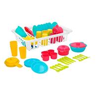 ColorBaby Unisex - Adulto My Home Colors Escurridor con 35 piezas de menaje, Multicolor, 35 piezas