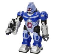 ColorBaby Warriors Robot de Juguete, Movimiento de Cabeza, Brazos y piernas, Diseño futurista, Luces en Pecho y Ojos, Sonidos, Pistola, Pinza articulada, Juguetes niños 3 años (39591)