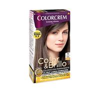 Colorcrem Color & Brillo Colorcrem - Tinte permanente mujer - Tono 71 Rubio Ceniza, con tratamiento nutri-protector al aceite de Argán. + 45% de producto | Disponible en más de 20 tonos.