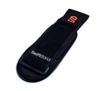 Colorcuff SwiftBand - Correa protectora universal para reloj deportivo, compatible con Apple Watch, Garmin, Polar, Fitbit, Coros, Amazfit (S/M, Negro)