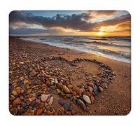 Colore Arancione Tappetino Mouse Piccolo 260x220x3mm, Tappetino Scrivania con Bordo Cucito, Mousepad Impermeabile e Antiscivolo, Pratica e Facile da Pulire, Accessori Gaming Regalo, Tramonto A-6545