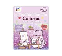 COLOREA DIBUJOS BRILLANTES - PEMBE THE PINK CAT