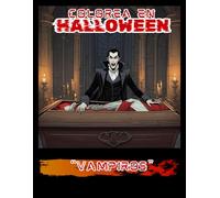Colorea en Halloween Vampiros (Halloween en colores)