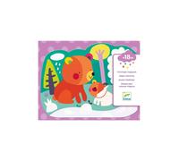 Djeco Cuaderno y Libros para Colorear Multicolor