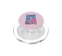 Colorea tu Mundo con Positivity Artsy PopSockets PopGrip para MagSafe