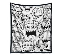 Colorea Tu Propia Manta - Colorante Para Niños, Colcha Lavable En Caliente | Manta Artística DIY De 59 X 50 Pulgadas, Regalo Creativo Para Niñas, Adolescentes, Mujeres, Cumpleaños, Cama, Sofá, Inviern