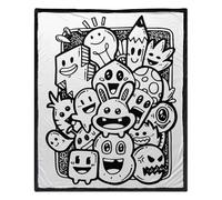 Colorea Tu Propia Manta - Colorante Para Niños, Colcha Lavable En Caliente | Manta Artística DIY De 59 X 50 Pulgadas, Regalo Creativo Para Niñas, Adolescentes, Mujeres, Cumpleaños, Cama, Sofá, Inviern