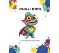 Colorea y Aprende: Libro educativo de colorear con animales, juegos y valores