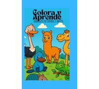 Colorea y Aprende: Nombres de animales en español e inglés