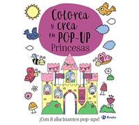 Colorea y crea tu pop-up. Princesas (Castellano - A PARTIR DE 3 AÑOS - MANIPULATIVOS (LIBROS PARA TOCAR, JUGAR Y PINTAR), POP-UPS - Otros libros)